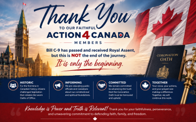 Bill C-9: Thank you Members, and Pastor Webinar. This is only the Beginning of our Mission.