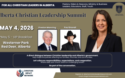 Reminder: Alberta Christian Leadership Summit, Register Today