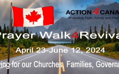 2nd Annual Prayer Walk4Revival April 23 – June 12, 2024