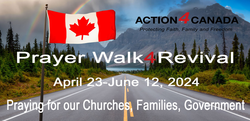 2nd Annual Prayer Walk4Revival April 23 – June 12, 2024