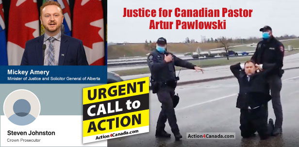 URGENT Petition: Withdraw Crown’s Incarceration Sentencing of Pastor Artur Pawlowski