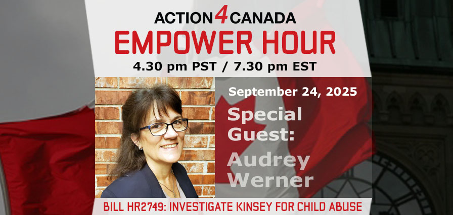 Empower Hour with Audrey Werner – Bill HR2749: Investigate Kinsey for Child Abuse, Sept 24 2025