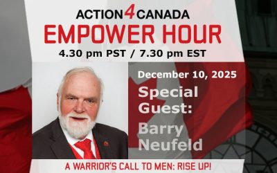 Empower Hour – Barry Neufeld’s Testimony & Warriors Call to Men: Rise Up! Dec. 10 2025