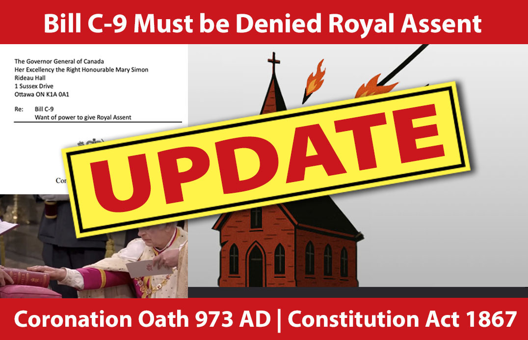 Update Bill C-9: Paused But Not ‘Yet’ Defeated, January 26 2026