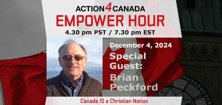 Empower Hour with Hon. Brian Peckford: Canada IS a Christian Nation!