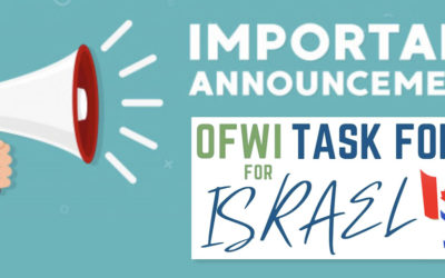 Event: Launching the Canadian OFWI Task Force for Israel, May 9 2024