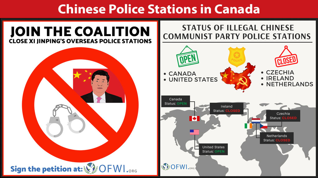 Chinese Police Stations in Canada & Foreign Interference
