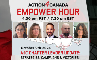 Empower Hour A4C Chapter Leaders: Success Stories in the Battle4Canada Oct 9 2024