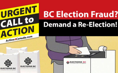 Call to Action: Demand a Re-Election in BC and for Boegman, Deputy Chief Electoral Officer, to Resign