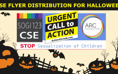 SOGI Flyer Distribution Campaign this Halloween
