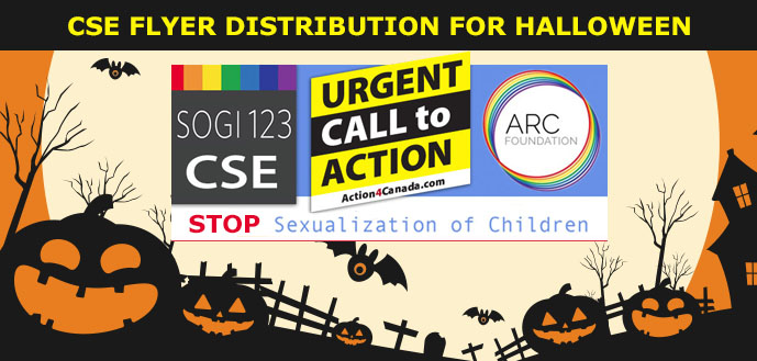 SOGI Flyer Distribution Campaign this Halloween