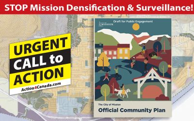 Call to Action! Mission BC – Stop 15 Minute City Densification and Surveillance Plan