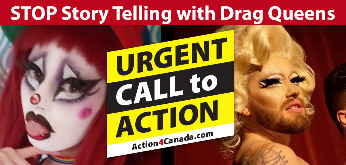 Urgent: Drag Queen Protest Friday Nov. 25 2022