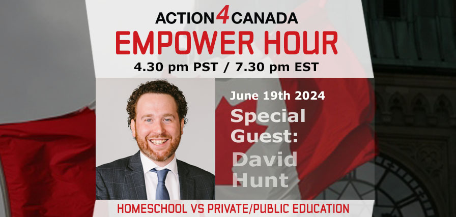 Empower Hour with David Hunt: Homeschool vs Private/Public Education, June 19 2024