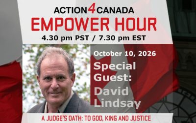 Empower Hour David Lindsay: A Judge’s Oath: To God, King and Justice! October 2026