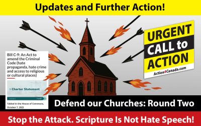 Further Call to Action Stop Bill C-9: Defend Our Churches Round Two Dec 8 2025