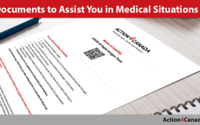 Action4Canada Documents to Assist in Medical Situations