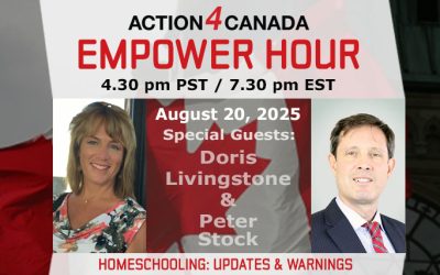 Empower Hour, Homeschooling: Updates and Warnings with Doris Livingstone and Peter Stock, August 20 2025
