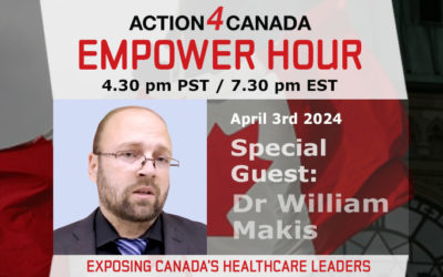 Empower Hour Dr. William Makis: Exposing Healthcare Leaders April 3 2024