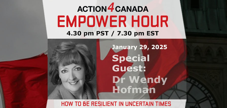 Empower Hour Dr. Wendy Hofman Clinical Counsellor: How to be Resilient in Uncertain Times