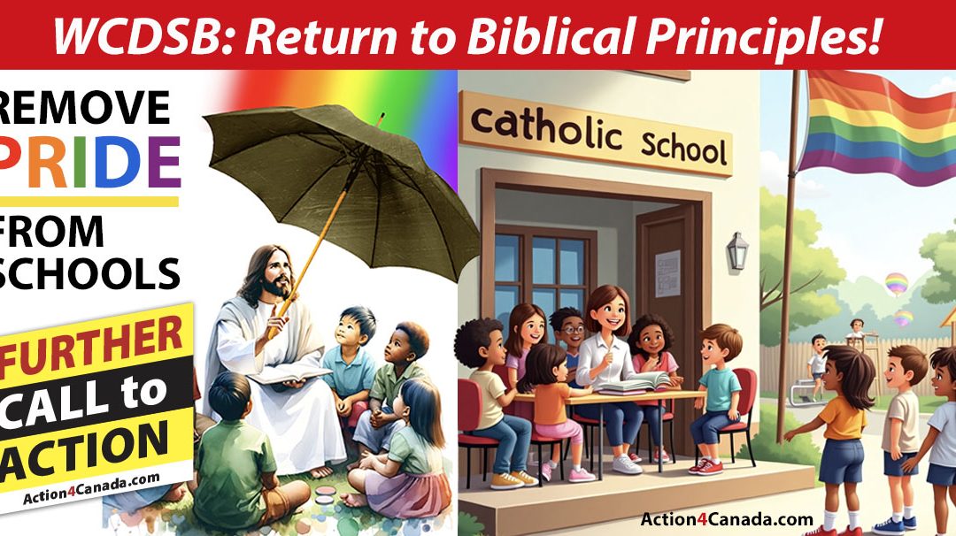 Waterloo Catholic School Board Further Call to Action!