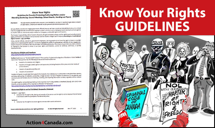 Know Your Rights Guidelines