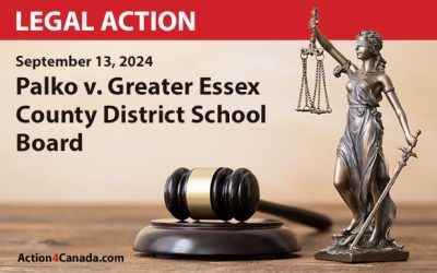 Legal Action: Palko v. Greater Essex County District School Board Sept 2025
