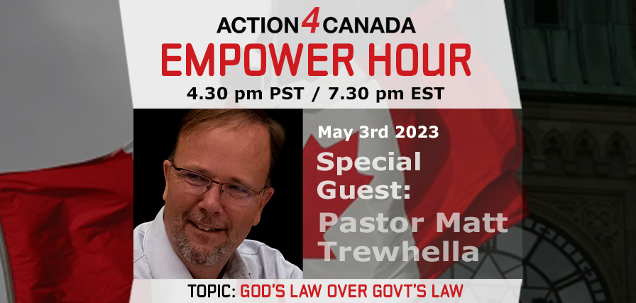 Empower Hour Pastor Matthew Trewhella Lesser Magistrates May 3 2023