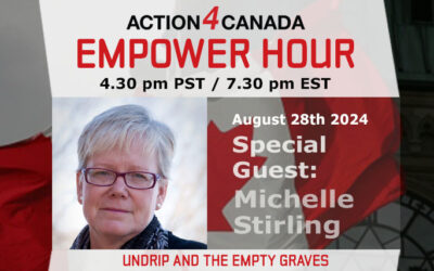 Empower Hour with Michelle Stirling – Historical Insights: UNDRIP, Graves, Resources and Climate Change, Aug. 28 2024