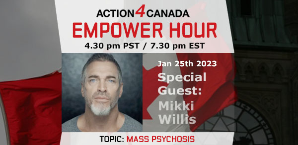 Empower Hour Mikki Willis Plandemic Series, Mass Psychosis and More