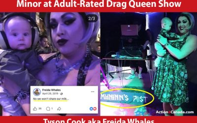 Tyson Cook: Adult-Rated Drag Queen Show, with a Minor Present