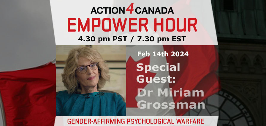 Empower Hour: Dr. Miriam Grossman, Lost in Trans Nation, Feb. 14 2024