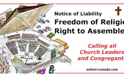 Liability Notice Freedom of Religion Right to Assemble