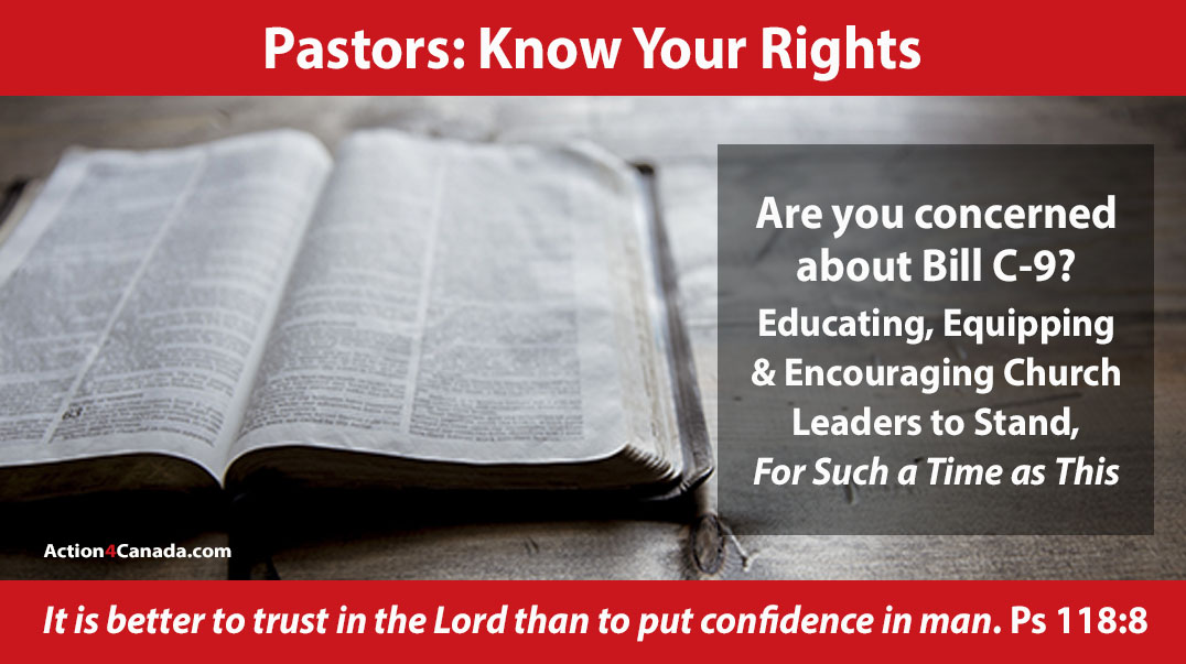 Pastors Webinar: Know Your Rights, June 18 2026