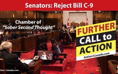 Bill C-9 is at the Senate: Further Call to Action!