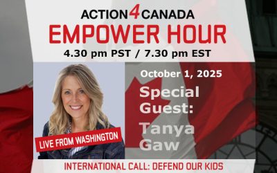 Empower Hour Tanya Gaw: Live in Washington DC Protecting Children, October 1 2025