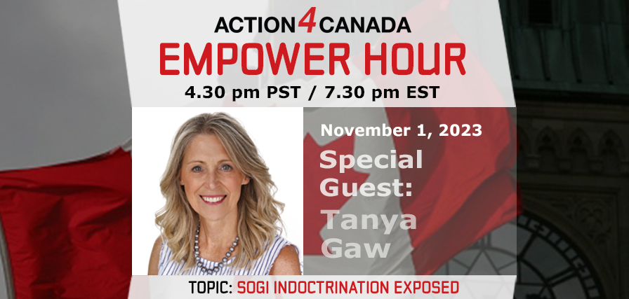 Evidence: SOGI 123 is Indoctrinating and Grooming Children – Tanya Gaw Empower Hour Nov 1 2023