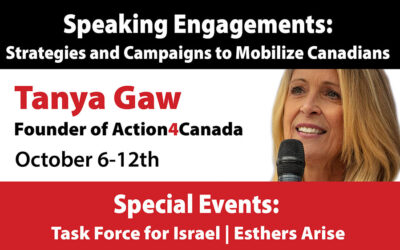 Upcoming Events With Tanya Gaw, Ontario, October 6-12, 2024