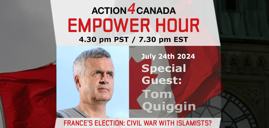 Empower Hour: Tom Quiggin – France’s Election, the Warnings, Civil War with Islamists?