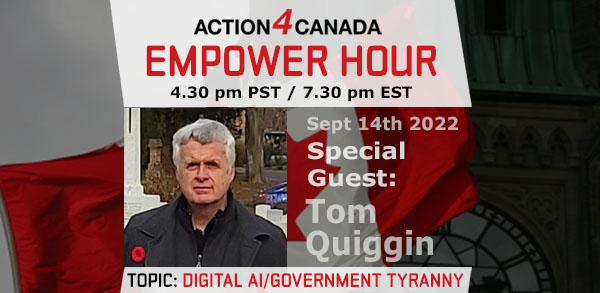 Empower Hour with Tom Quiggin on Digital ID and Government Corruption