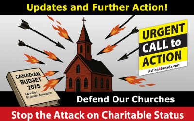 Further Call to Action: Defend our churches stop the attack on charitable status