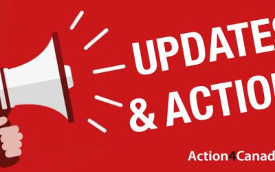 Updates, Special Notice and Calls to Action, August 27 2025