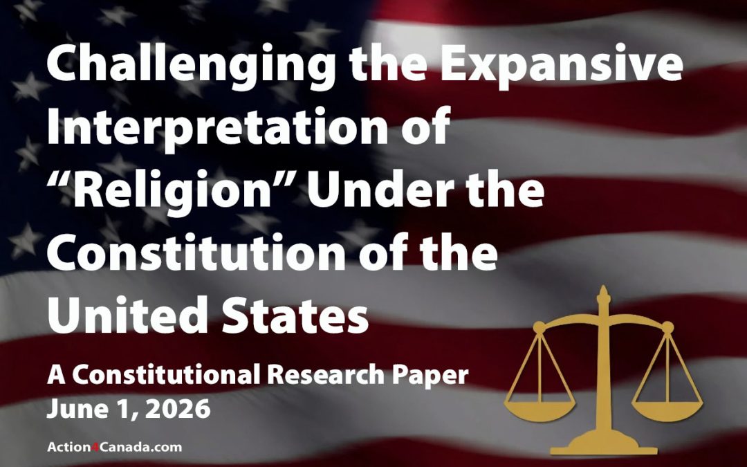 Challenging the Expansive Interpretation of “Religion” – USA