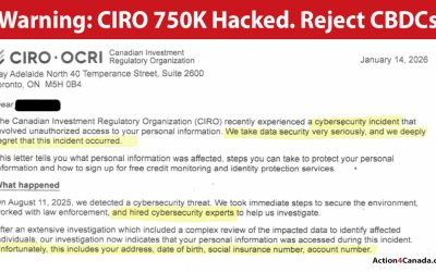 Warning: CIRO-Data Breach Cyberattack-750k Cdn Investors Hacked