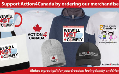 Order Action4Canada Merchandise Today!